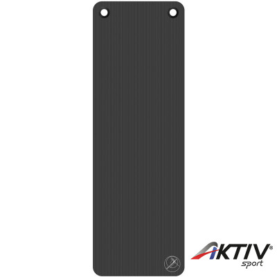 Fitnesz szőnyeg Trendy ProfiGymMat 180x60x1,5 cm felakasztható antracit