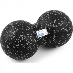 Masszírozó labda Trendy Dupla XL fekete-szürke Fitness Trendy