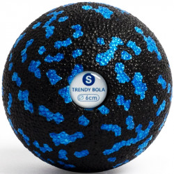 Masszázs labda Trendy Bola fekete-kék 6 cm Fitness Trendy
