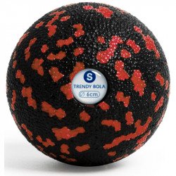 Masszázs labda Trendy Bola fekete-piros 6 cm Fitness Trendy