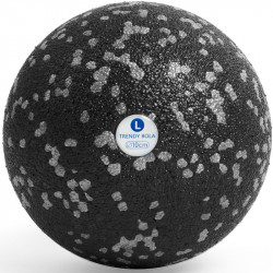 Masszázs labda Trendy Bola fekete-szürke 10 cm Fitness Trendy