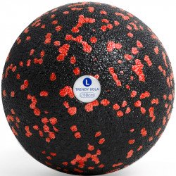 Masszázs labda Trendy Bola fekete-piros 10 cm Fitness Trendy