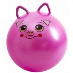 Ugrálólabda rózsaszín 45 cm Játék Playfun