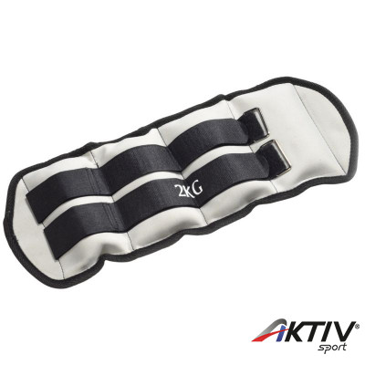 Csukló-és bokasúly Trendy 2 kg szürke