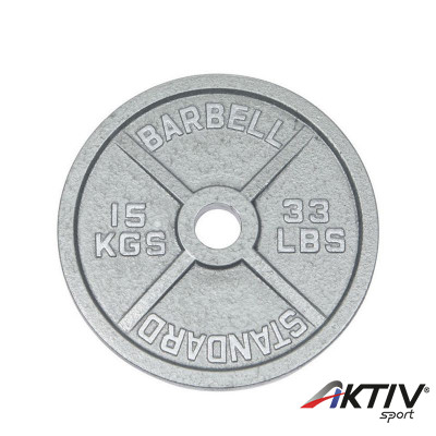 Súlytárcsa öntöttvas Amaya 15 kg 51 mm