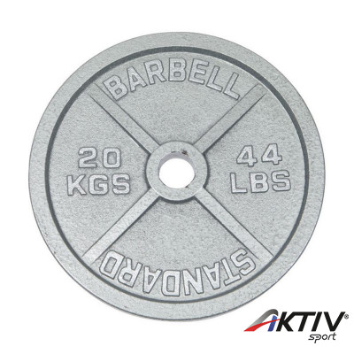 Súlytárcsa öntöttvas Amaya 20 kg 51 mm