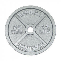 Súlytárcsa öntöttvas Amaya 20 kg 51 mm Fitness Amaya