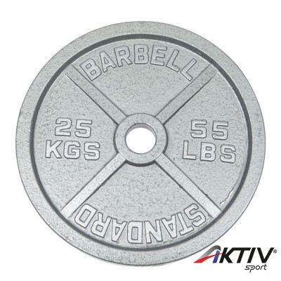 Súlytárcsa öntöttvas Amaya 25 kg 51 mm