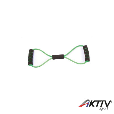 Body-Toner nyolcas alakú gumikötél Amaya közepes zöld