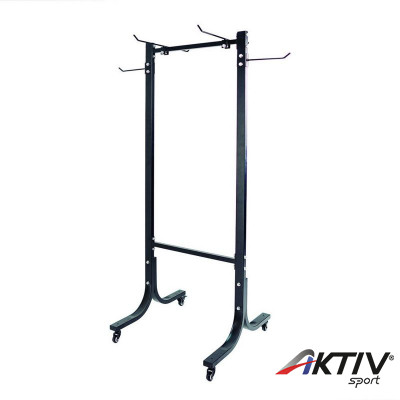 Fitnesz szőnyeg és gumikötél tartó állvány Amaya