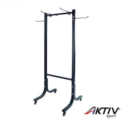 Fitnesz szőnyeg és gumikötél tartó állvány Amaya