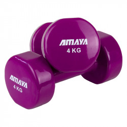 Kézisúlyzó vinyl Amaya 2x4 kg Fitness Amaya
