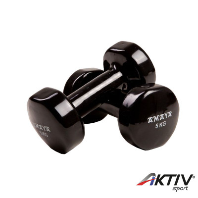Kézisúlyzó vinyl Amaya 2x5 kg