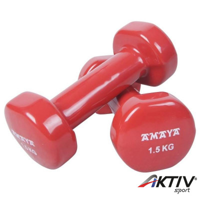 Kézisúlyzó vinyl Amaya 2x1,5 kg