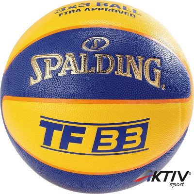 Kosárlabda Spalding TF 33 kültéri kék-sárga méret: 6