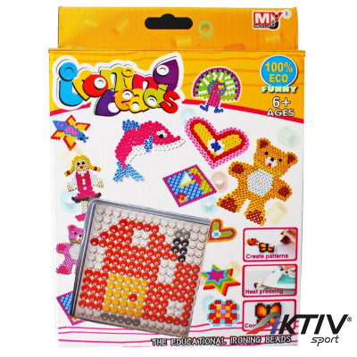 Vasalható gyöngykészlet sablonnal