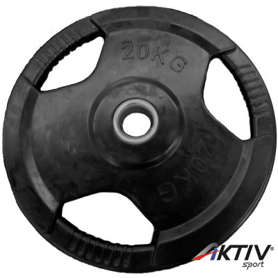 Súlytárcsa gumírozott Design 20 kg 51 mm