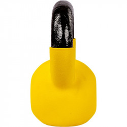 Kettlebell neoprén MOVIT 4 kg sárga
