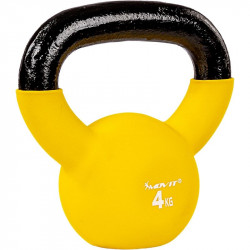 Kettlebell neoprén MOVIT 4 kg sárga
