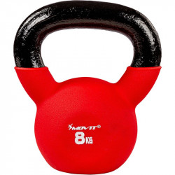 Kettlebell neoprén MOVIT 8 kg piros