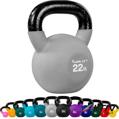 Kettlebell neoprén MOVIT 22 kg zöld