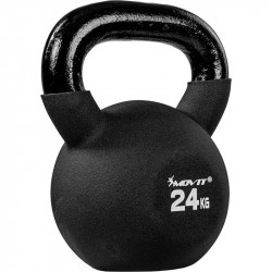 Kettlebell neoprén MOVIT 24 kg fekete