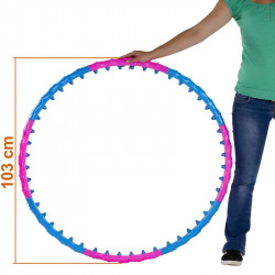 Hula hoop karika masszírozó MOVIT 103 cm