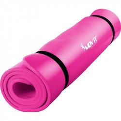 Fitnesz szőnyeg MOVIT 190x100x1,5 cm rózsaszín Fitness MOVIT