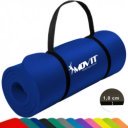 Fitnesz szőnyeg MOVIT 183x60x1 cm sötét kék