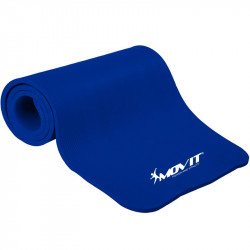 Fitnesz szőnyeg MOVIT 183x60x1 cm sötét kék