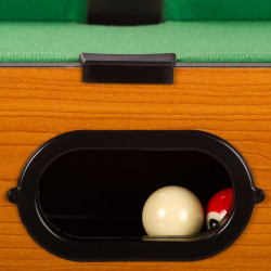 Mini biliárd NANO 51x31x10 cm világos