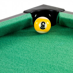 Mini biliárd NANO 51x31x10 cm sötét