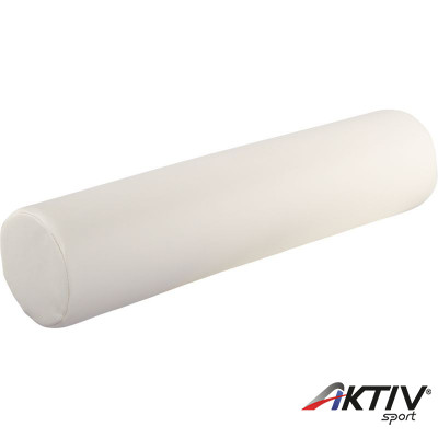 Masszázspárna hengeralakú MOVIT 68x15 cm fehér