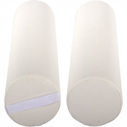 Masszázspárna hengeralakú MOVIT 68x15 cm fehér