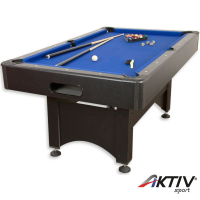Biliárd asztal Trendline Night fekete-kék méret: 6