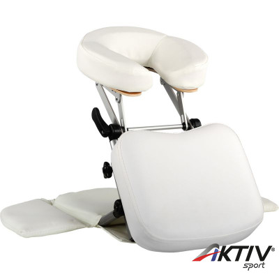 Masszázs fejtámasz hordozható MOVIT fehér