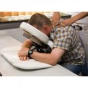 Masszázs fejtámasz hordozható MOVIT fehér