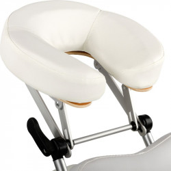 Masszázs fejtámasz hordozható MOVIT fehér