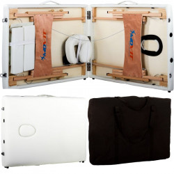 Masszázságy hordozható MOVIT 210x184x92 cm fehér