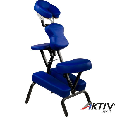 Masszázsszék hordozható MOVIT király kék