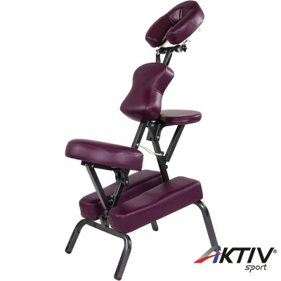 Masszázsszék hordozható MOVIT burgundi
