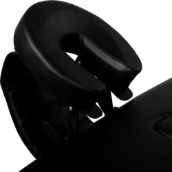 Masszázságy hordozható MOVIT 210x184x92 cm fekete