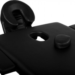 Masszázságy hordozható MOVIT 210x184x92 cm fekete