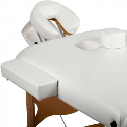 Masszázságy hordozható MOVIT Deluxe 211x185x102 cm fehér