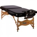 Masszázságy hordozható MOVIT Deluxe 211x185x102 cm fekete