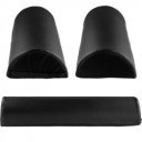 Masszázspárna félhenger  MOVIT 69x23x11 cm fekete