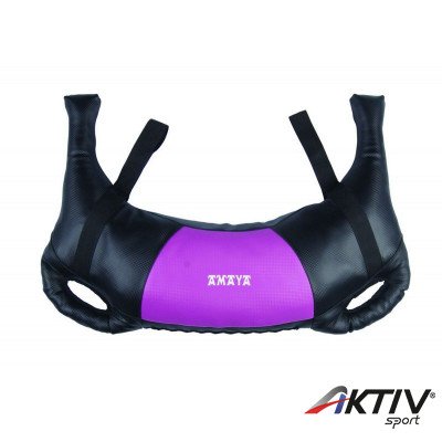 Súlyozott edzőzsák Amaya 5 kg lila