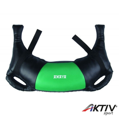 Súlyozott edzőzsák Amaya 25 kg zöld