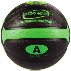 Kosárlabda Amaya gumi fekete-zöld méret: 7 Sportszer Amaya