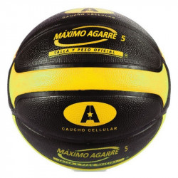 Kosárlabda Amaya gumi fekete-sárga méret: 5 Sportszer Amaya